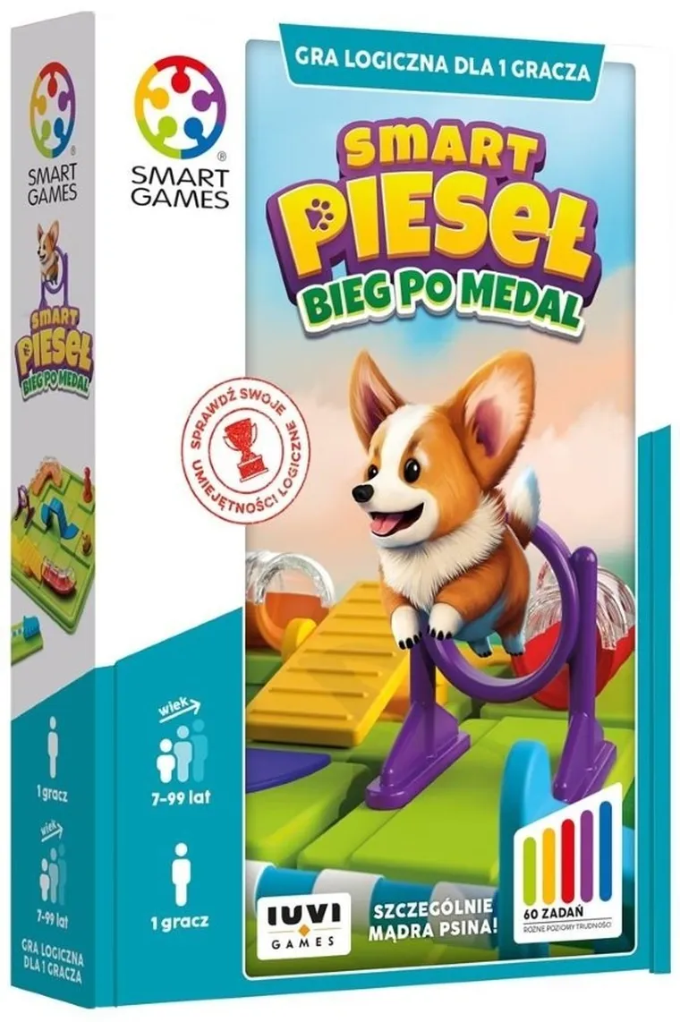 Smart Games, Smart Pieseł Bieg po Medal, gra logiczna