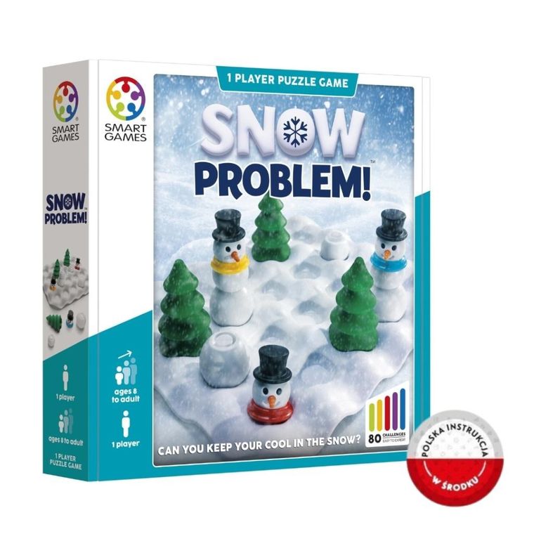 Smart Games, Snow Problem, wersja angielska, gra logiczna