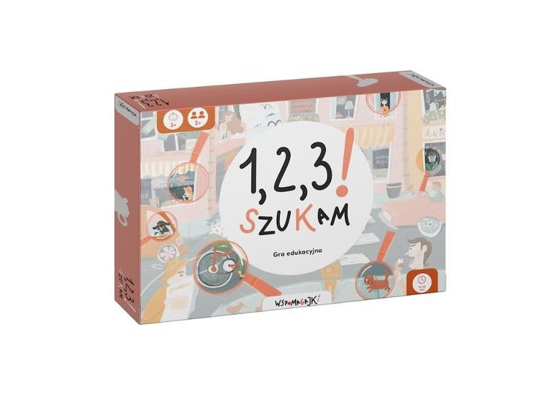 Smart Kids Media, Wspomagajki 1,2,3! Szukam, gra edukacyjna