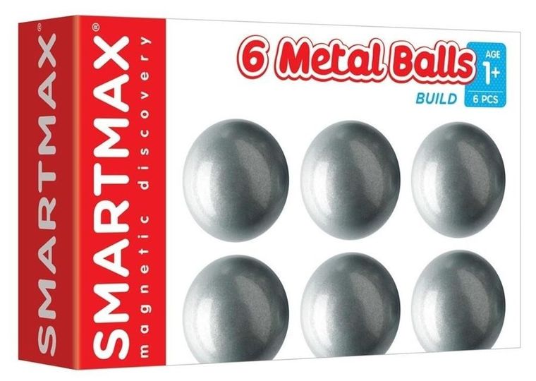SmartMax, 6 neutral balls, kule magnetyczne, 6 szt.