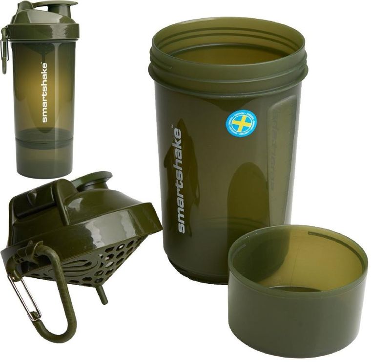 Smartshake, Original2Go One, bidon fitness, green, 600 ml