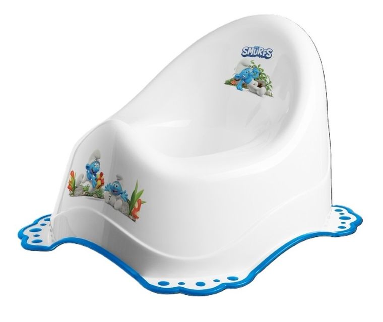 Smerfy, nocnik z gumkami antypoślizgowymi