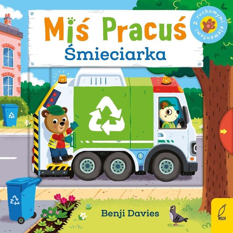 Śmieciarka. Miś Pracuś