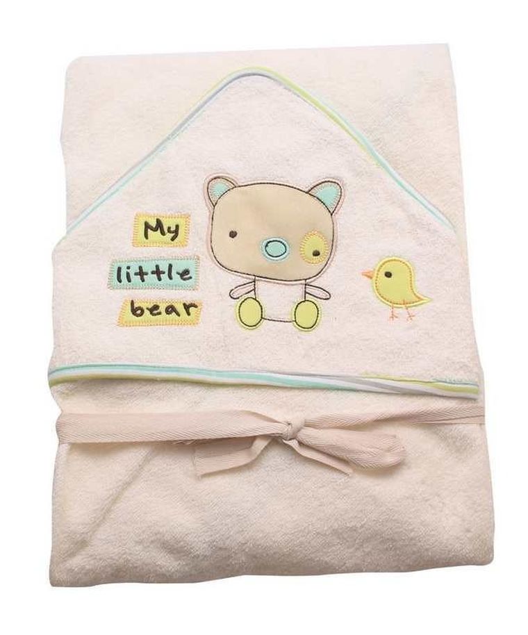 Smiki, Be Happy, My Little Bear, okrycie kąpielowe, 100-100 cm