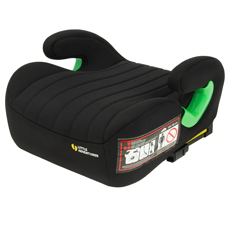 Smiki, Booster iSize, podstawka samochodowa, isofix, czarna, 125-150 cm
