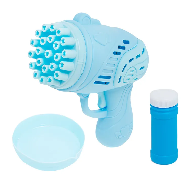 Smiki, Bubble Gun, bańki mydlane, pistolet, niebieski