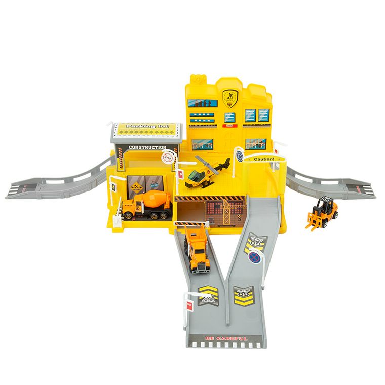 Smiki, Budowa, parking z pojazdami, 33 elementy