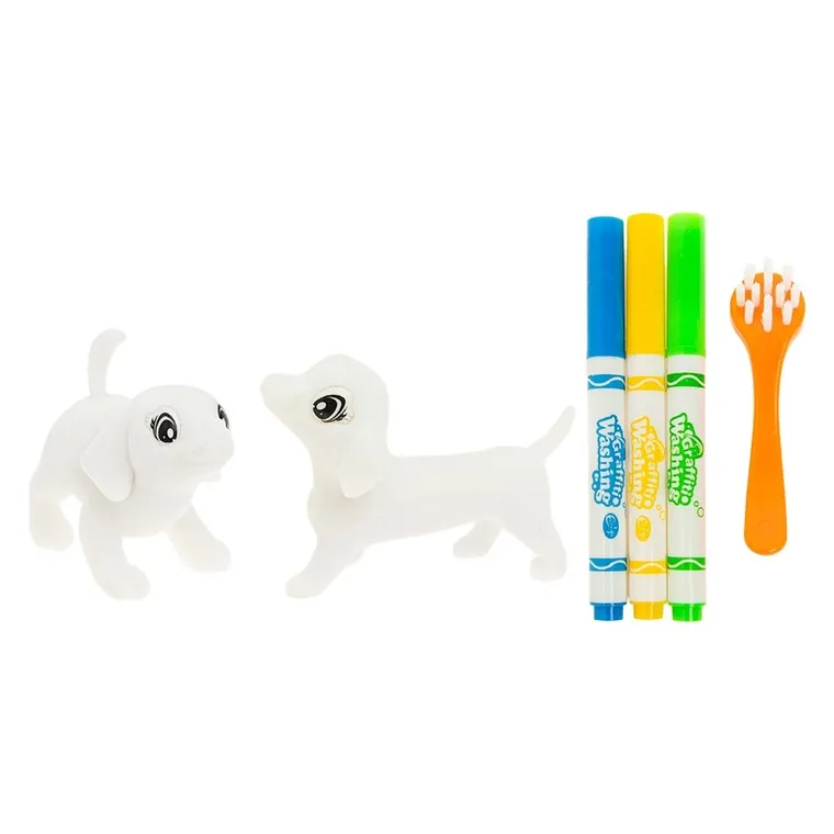 Smiki, Color & Clean, Pies, zmywalne figurki do malowania, 1 szt.