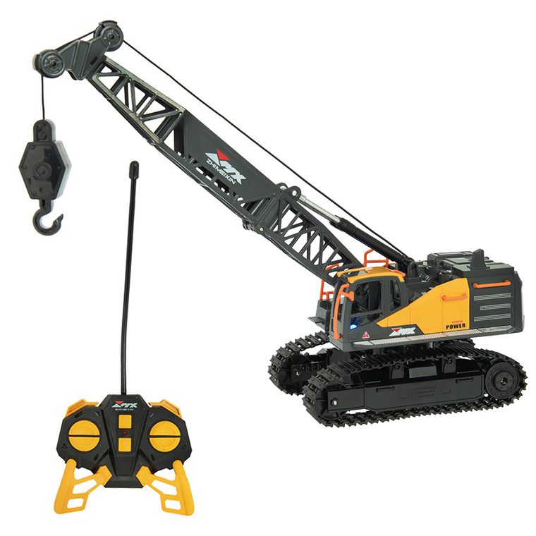 Smiki, Construction Crane, dźwig budowalny, pojazd zdalnie sterowany, 1:24