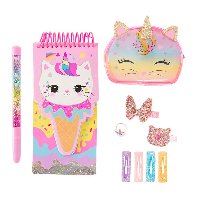 Smiki, Czarujący zestaw, notesik z biżuterią i portmonetką