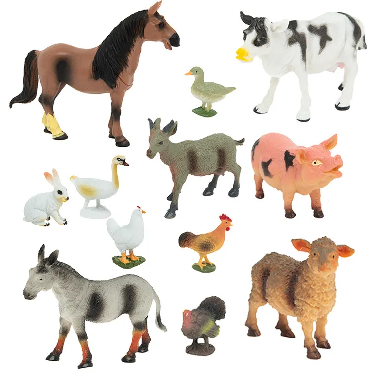 Smiki, Farma, zestaw figurek, 12 szt.