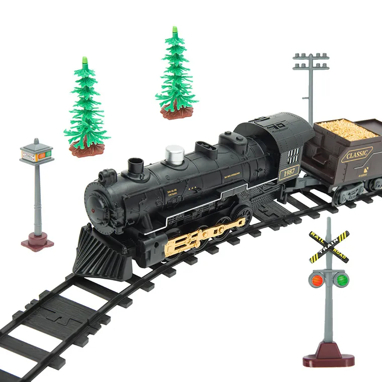 Smiki, Fenfa, klasyczna kolejka, para wodna, światło i dźwięk, 1:48