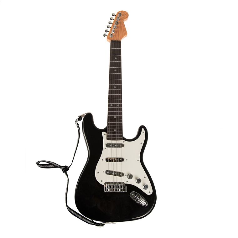 Smiki, Gitara elektryczna, czarna, 70 cm