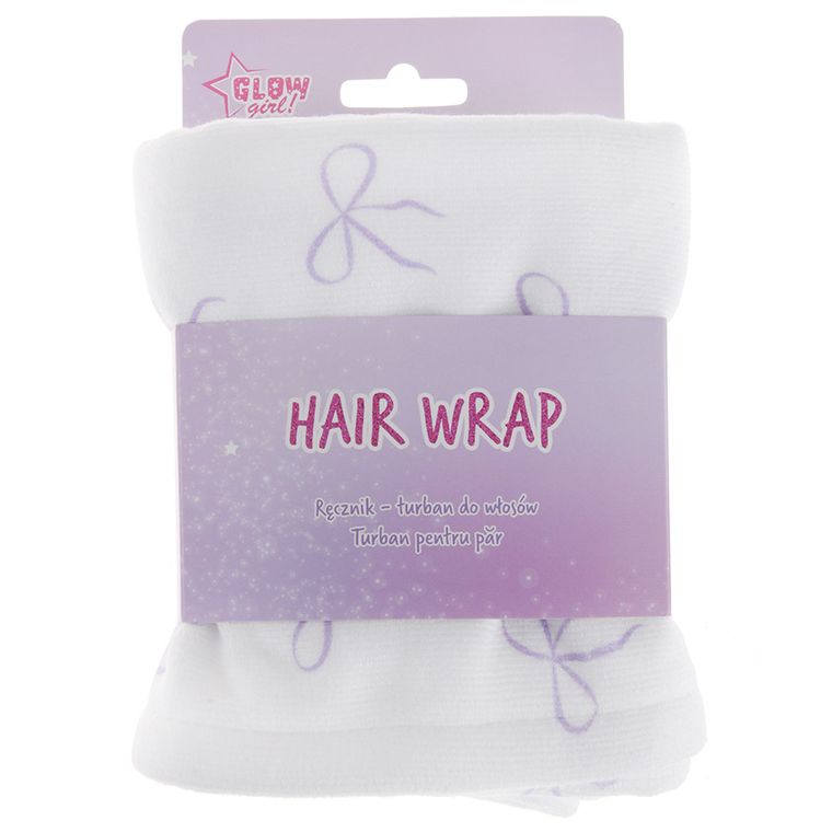Smiki, Glow Girl, turban, ręcznik do włosów, kokardki