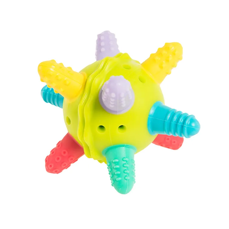 Smiki, gryzak sensoryczny, zielony, 6m+, 1 szt.