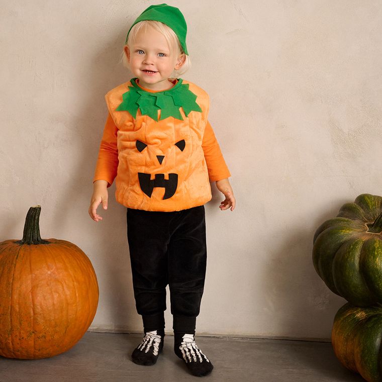 Smiki, Halloween, Dynia, strój dla dzieci, 3-5 lat