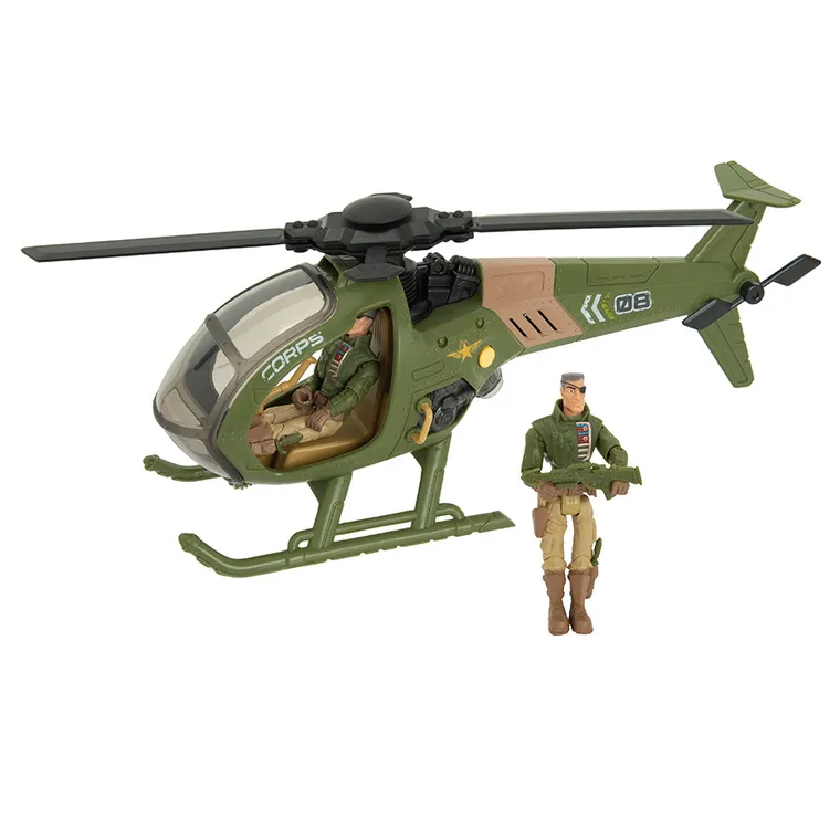 Smiki, Helikopter wojskowy, pojazd ze światłem i dźwiękiem