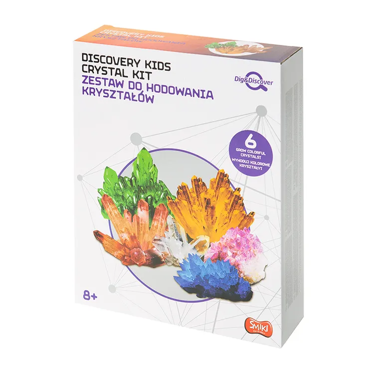 Smiki, Hodowla kryształów, zestaw naukowy