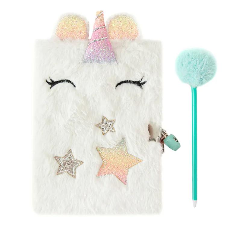 Smiki, Jednorożec, pluszowy pamiętnik z długopisem