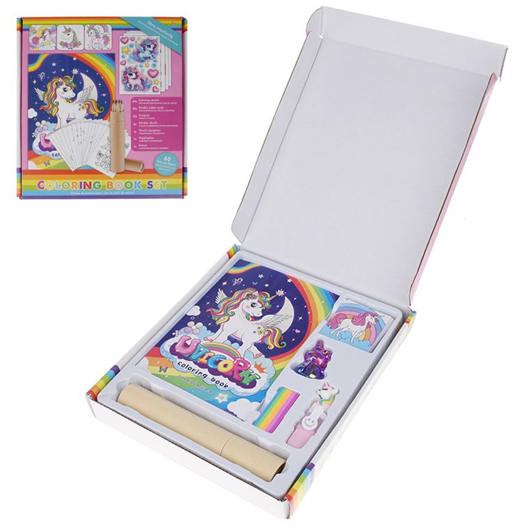 Smiki, Jednorożec, zestaw kreatywny z kolorowanką