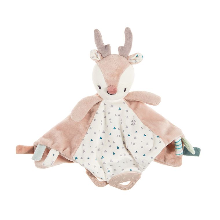 Smiki, Jelonek, kocyk interaktywny, maskotka, 30-30 cm