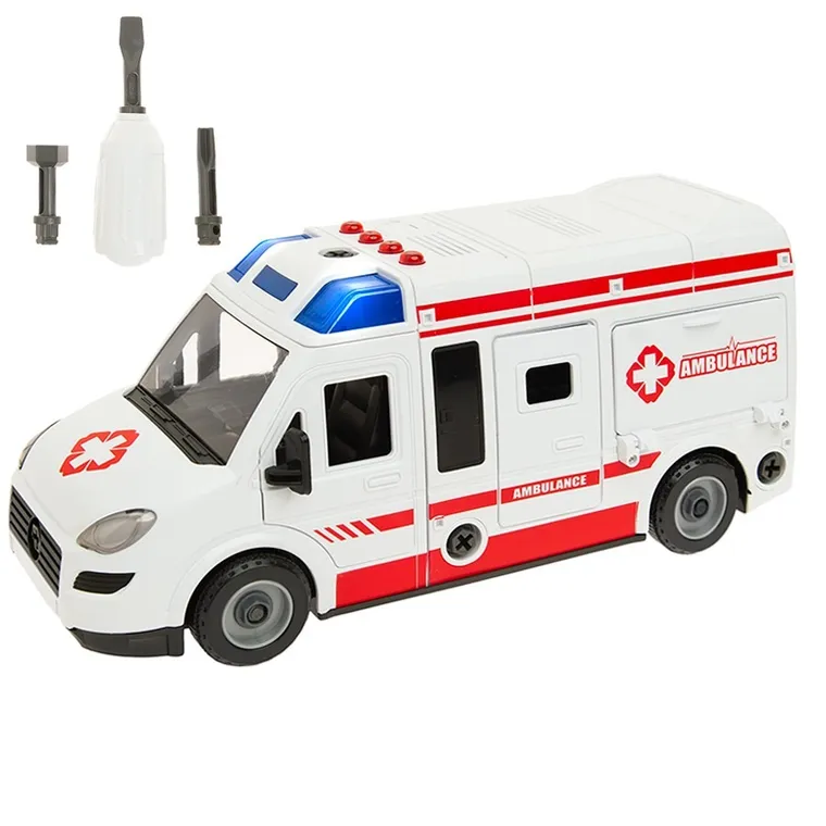 Smiki, Karetka, pojazd do skręcania, światło i dźwęk