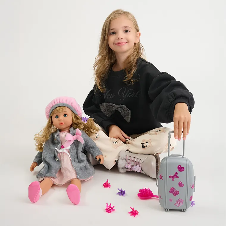 Smiki, Klara, lalka interaktywna z akcesoriami, 46 cm