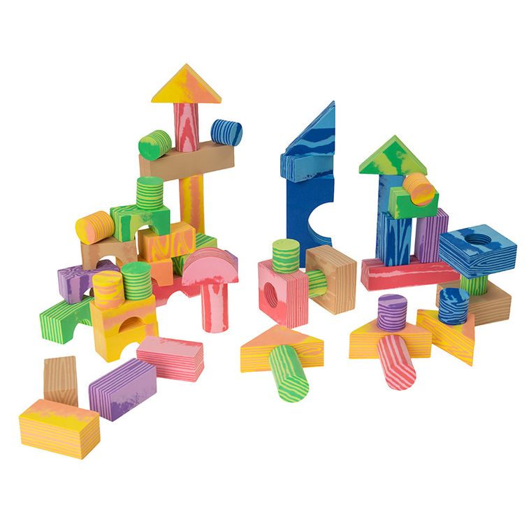 Smiki, klocki piankowe, 60 elementów