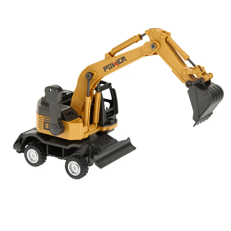 Smiki, Koparka, pojazd, żółty