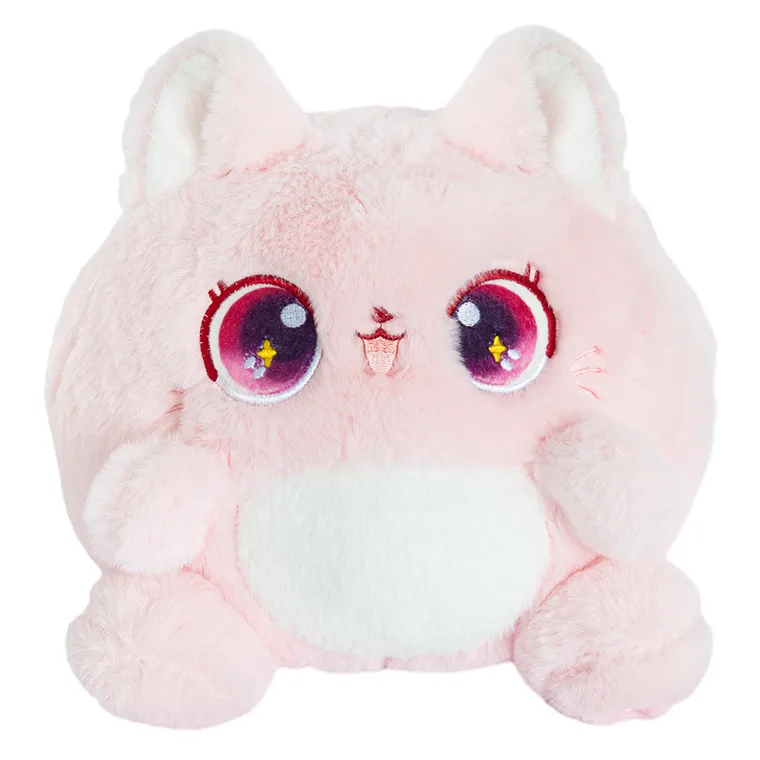 Smiki, Kot, maskotka, różowa, 25 cm