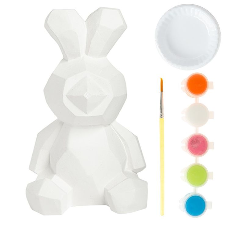 Smiki, Królik, figurka do malowania, zestaw kreatywny