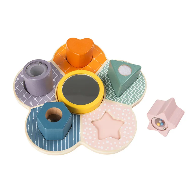 Smiki, Kształty i dźwięki, drewniana układanka