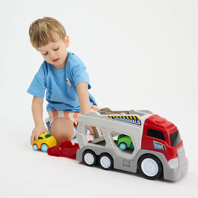 Smiki, laweta z samochodzikami, światło i dźwięk