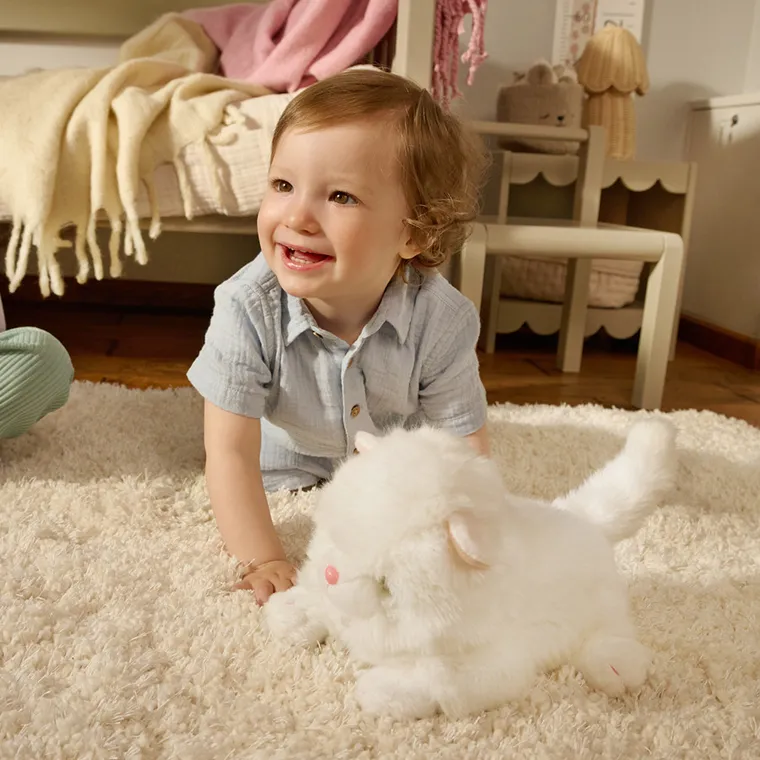 Smiki, Little Dreamer, Śpiący kotek, maskotka interaktywna