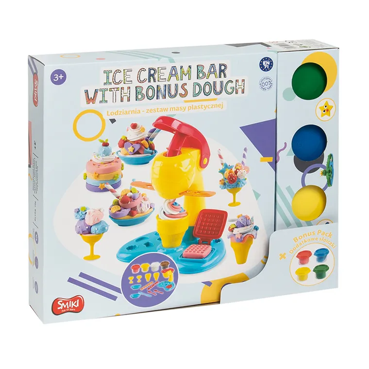 Smiki, Lodziarnia, masa plastyczna