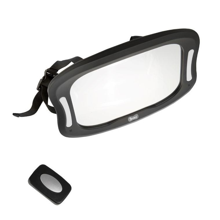 Smiki, lusterko samochodowe do obserwacji, LED