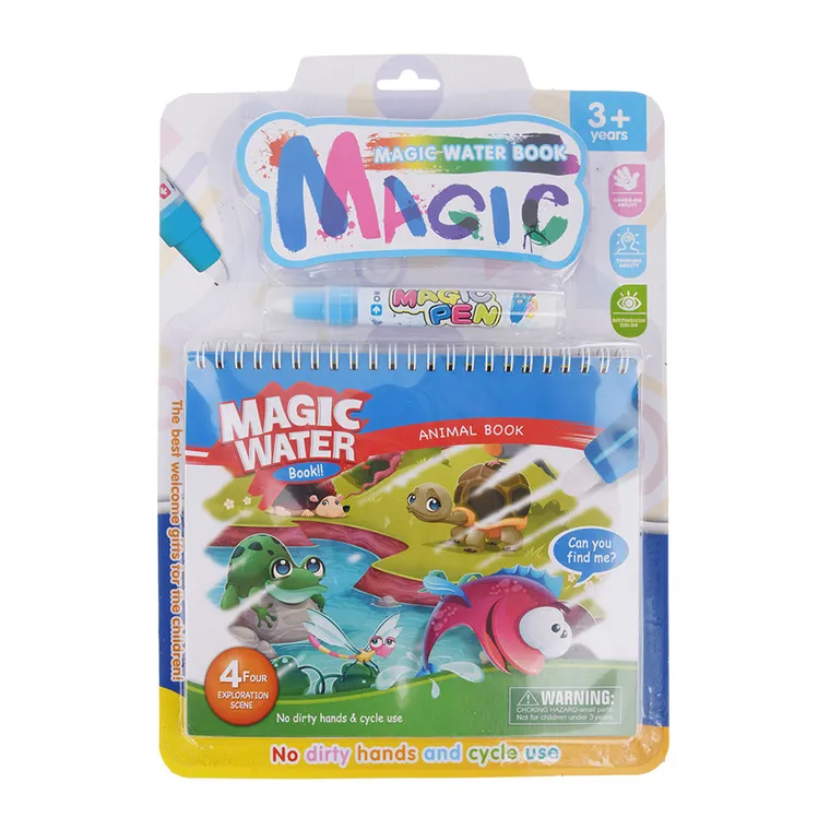 Smiki, magiczna kolorowanka wodna, zwierzęta