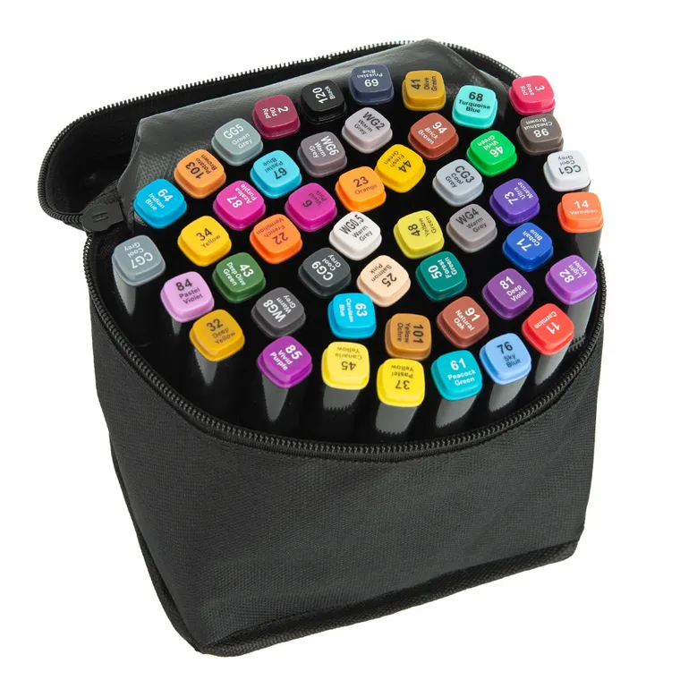 Smiki, markery w etui, 48 szt.