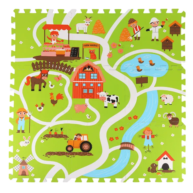 Smiki, mata piankowa, farma, 9 elementów