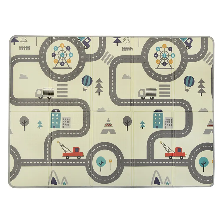 Smiki, Miasto, mata piankowa składana, 150-200 cm