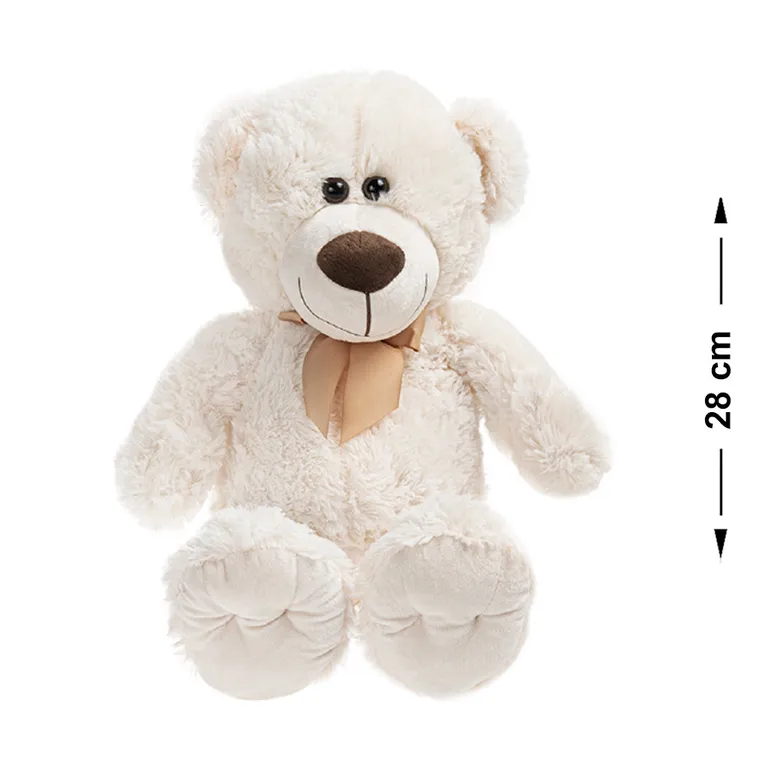 Smiki, Miś, maskotka, kremowa, 28 cm