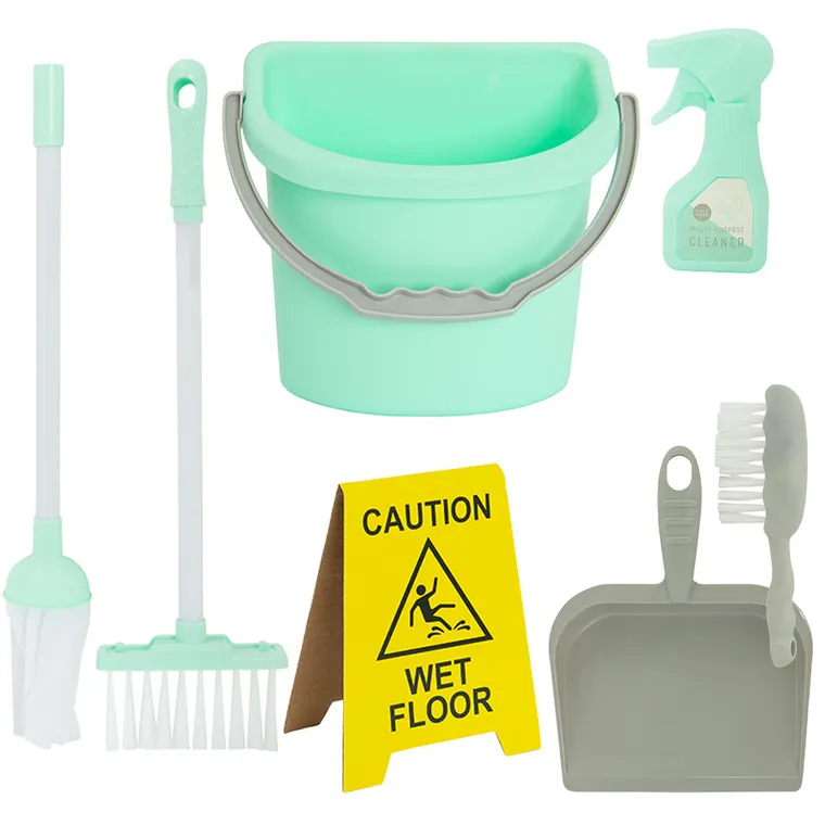 Smiki, Mój pierwszy zestaw do sprzątania, wiaderko z akcesoriami