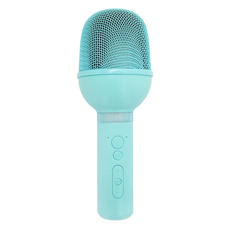 Smiki, Music World, mikrofon karaoke z głośnikiem bluetooth, niebieski
