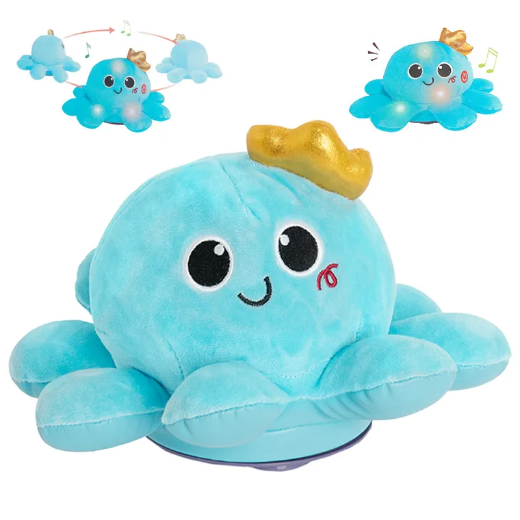 Smiki, Muzyczna Ośmiorniczka, zabawka interaktywna, niebieska