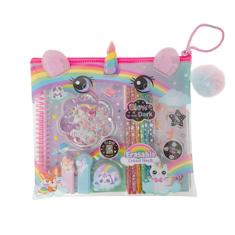 Smiki, notatnik z kredkami i akcesoriami