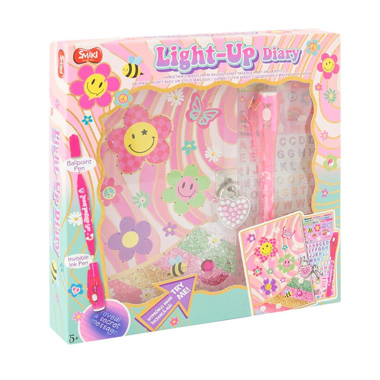 Smiki, pamiętnik z długopisem UV