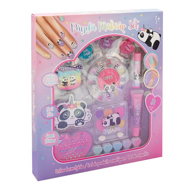 Smiki, Panda, zestaw kosmetyków do makijażu