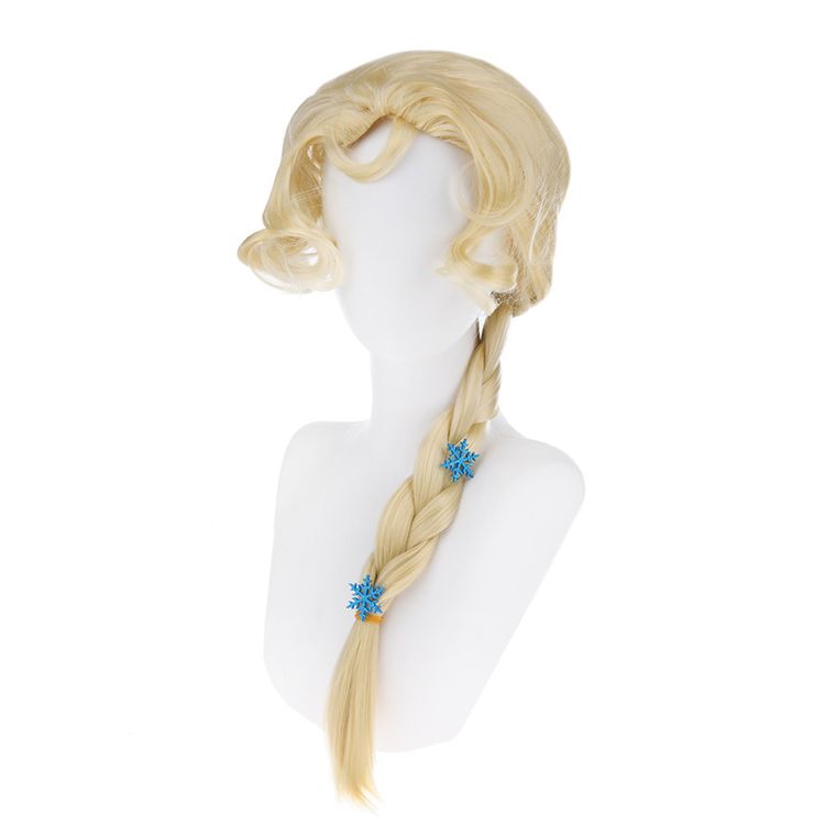 Smiki, peruka, blond warkocz