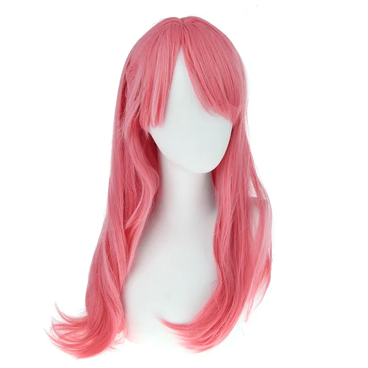 Smiki, peruka, różowa