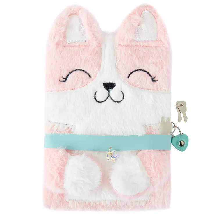 Smiki, Piesek, pluszowy pamiętnik, notes, 1 szt.